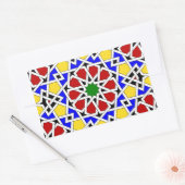 Islamitische geometrische patroon sticker (Envelop)