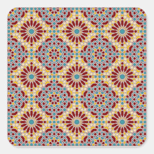 Islamitische geometrische patroon sticker