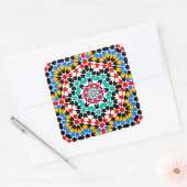 Islamitische geometrische patroon sticker (Envelop)