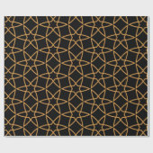 Islamitische Geometrische PatroonDesign Cadeaupapier (Vlak)