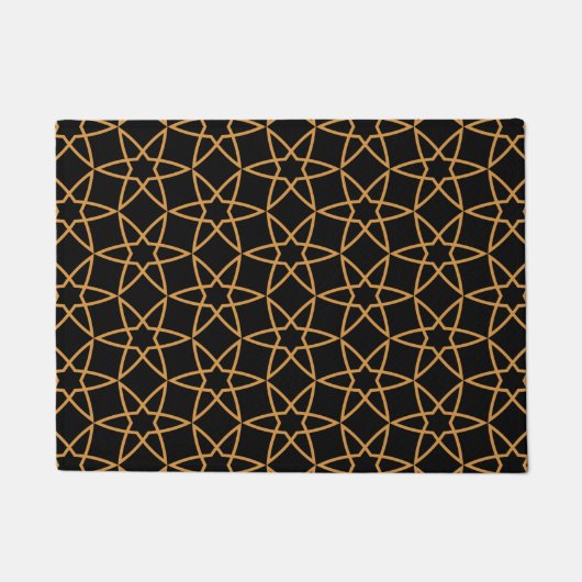 Islamitische Geometrische PatroonDesign Deurmat (Voorkant)