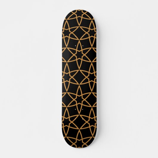 Islamitische Geometrische PatroonDesign Persoonlijk Skateboard (Voorkant)