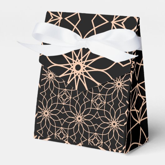 Islamitische Geometrische Patroonkunst Bedankdoosjes (Voorkant Zijde)