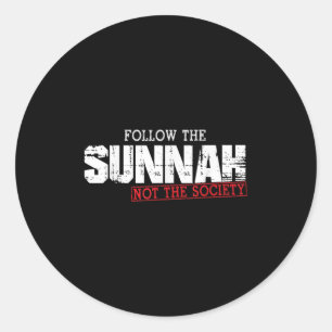 Islamitische Gezegde Islamitische Citaat volgt de Ronde Sticker