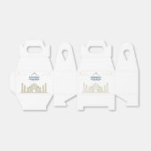 Islamitische Halve Maan Ramadan Kareem Typografisc Bedankdoosjes (Uitgevouwen)