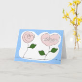 Islamitische het verloving mabruk kaart van het (Gele Bloem)