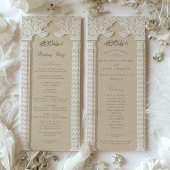 Islamitische huwelijksceremonie programma Kaart