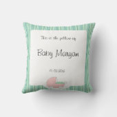 Islamitische islam Aqeeqah baby naam Aqiqah moslim Kussen (Achterkant)