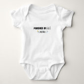 Islamitische jongensspreuk slogan romper (Voorkant)