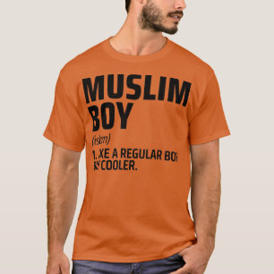 islamitische jongetjes islamitische kunst citeert t-shirt