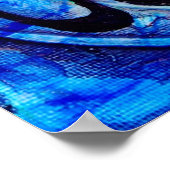 Islamitische kalligrafie - ل ه Allāh Poster (Hoek)