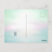 Islamitische kalligrafie briefkaart (Achterkant)