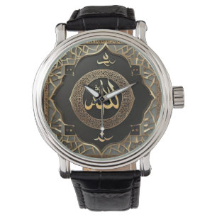 Islamitische kalligrafie One of a Kind Horloge