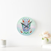 Islamitische kalligrafie ronde klok (Huis)