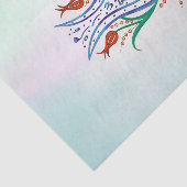 Islamitische kalligrafie tissuepapier (Detail)