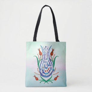 Islamitische kalligrafie tote bag