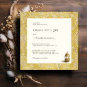 Islamitische & Koninklijke Gouden Damask Moslim Hu Kaart