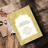 Islamitische Koninklijke Gouden Damask Moslim Mehn Kaart