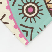 Islamitische kunst: decoratief naadloos fleece deken (Hoek)