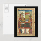 Islamitische Kunst - Erg oude Afbeeldingen van de  Briefkaart (Voorkant / Achterkant)