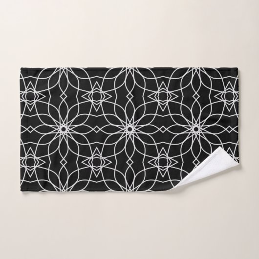 Islamitische Kunst Geometrisch Patroon Design Abst Handdoek (Handdoek)