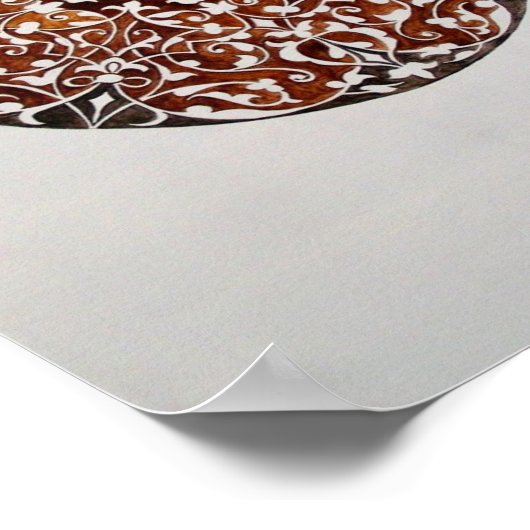 Islamitische Kunst Poster (Hoek)