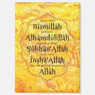 Islamitische Kunst Ramadan Eid Dawah Cadeau voor Magneet