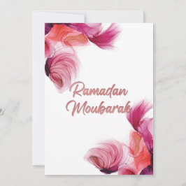 Islamitische kunst van Ramadan Mubarak Kaart