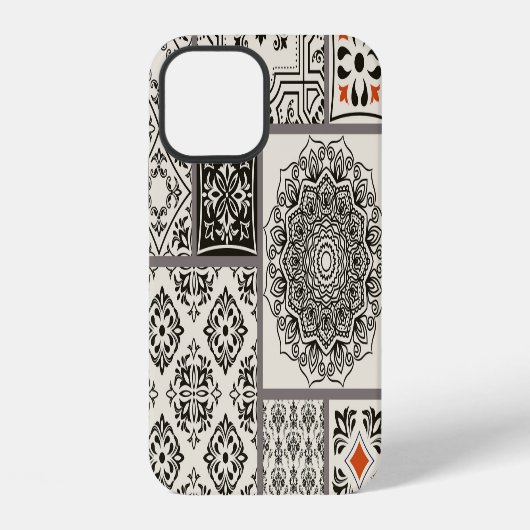 Islamitische Majolica Pottery Tegel Pattern iPhone Hoesje (Achterkant)