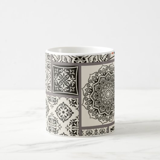 Islamitische Majolica Pottery Tegel Pattern Koffiemok (Center)