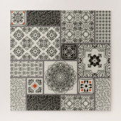 Islamitische Majolica Pottery Tegel Pattern Legpuzzel (Horizontaal)