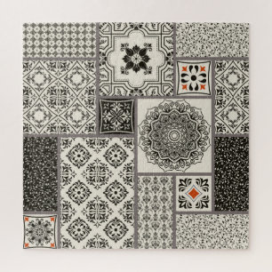 Islamitische Majolica Pottery Tegel Pattern Legpuzzel