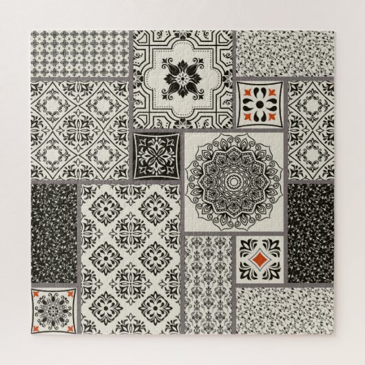 Islamitische Majolica Pottery Tegel Pattern Legpuzzel (Verticaal)