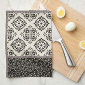 Islamitische Majolica Pottery Tegel Pattern Theedoek (Quarter Fold)