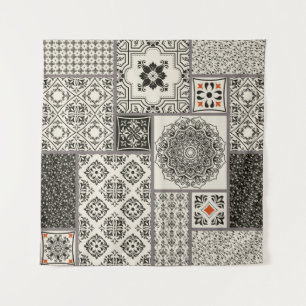 Islamitische Majolica Pottery Tegel Pattern Wandkleed