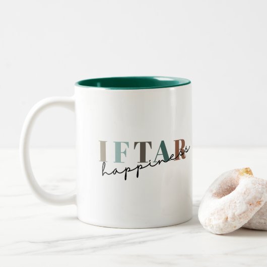 Islamitische mok, Ramadan geschenk, Ramadan mok (Met donut)