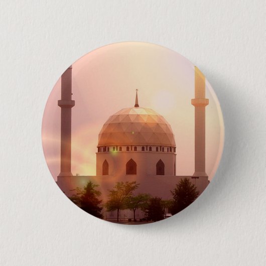 Islamitische moskee Button (Voorkant)