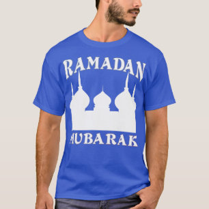 Islamitische Moskee Ramadan Mubarak Muslim Fasting T-shirt