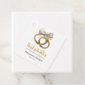 Islamitische Moslim Gepersonaliseerde Huwelijksgun Bedankjes Labels (In situ)