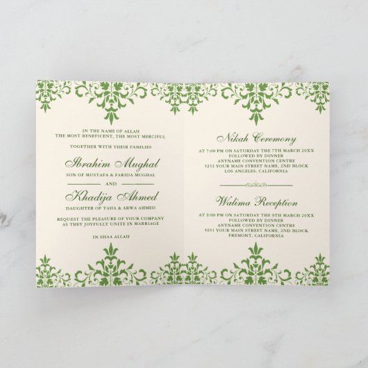 Islamitische moslimweddenschap tussen Cream en Gre (Binnen)