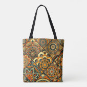 islamitische motieven, decoratief naadloos. tote bag (Achterkant)