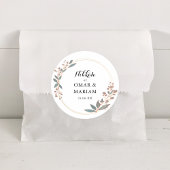 Islamitische Nikkah bruiloft gunst Ronde Sticker