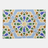 Islamitische patroon achtergrond theedoek (Horizontaal)