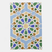 Islamitische patroon achtergrond theedoek (Verticaal)
