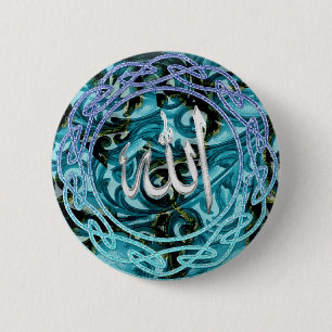 Islamitische Pin Ronde Button 5,7 Cm