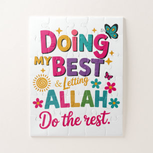 Islamitische puzzel voor kinderen - 30 grote stukk
