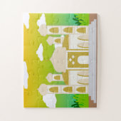 Islamitische Ramadan Moskee Eid Art Islamitische K Legpuzzel (Verticaal)