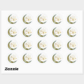 Islamitische ronde sticker (Vel)