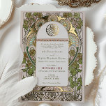 Islamitische Salie Groene Bruiloft Art Nouveau Muc Folie Uitnodiging<br><div class="desc">Islamitische Art Nouveau Vintage bruiloft uitnodigingen van Alphonse Mucha in een florale, romantische en grillige ontwerp. Victoriaans bloeiwijzen vullen klassieke art deco lettertypen aan. Voer uw aangepaste gegevens in en u bent klaar. Als u het ontwerp verder wilt wijzigen, klikt u op de blauwe knop "Aanpassen". Heel erg bedankt voor...</div>
