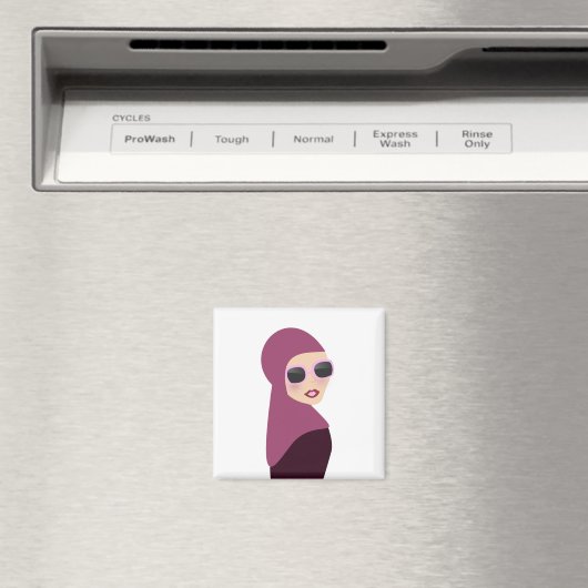 Islamitische sjaal moslim hijab dame stijl magneet (Insitu (Vaatwasser))